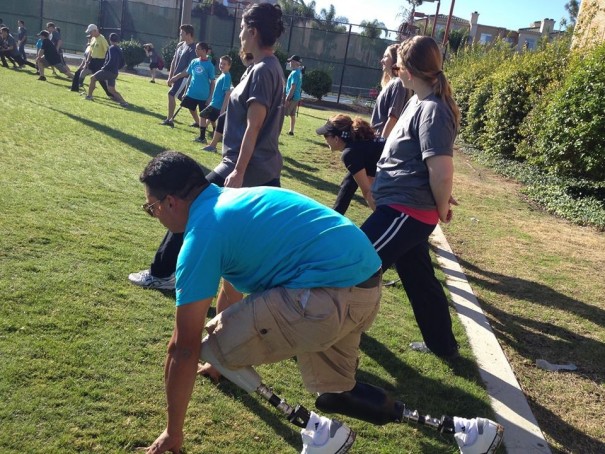 Running in San Diego - Challenged Athletes Foundation