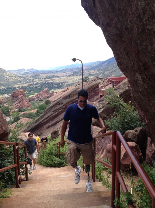 Stairs at Red Rocks Amphitheatre
